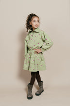 Mini Ruffle Skirt | Hearts AOP