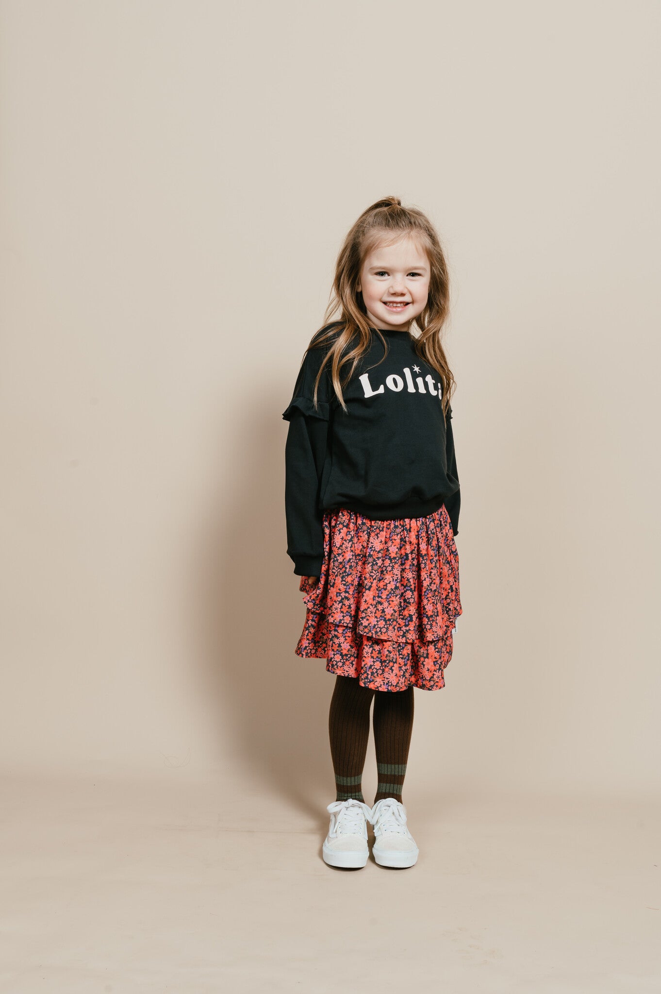 Pullover Rüsche "Lolita" | Pirat Schwarz