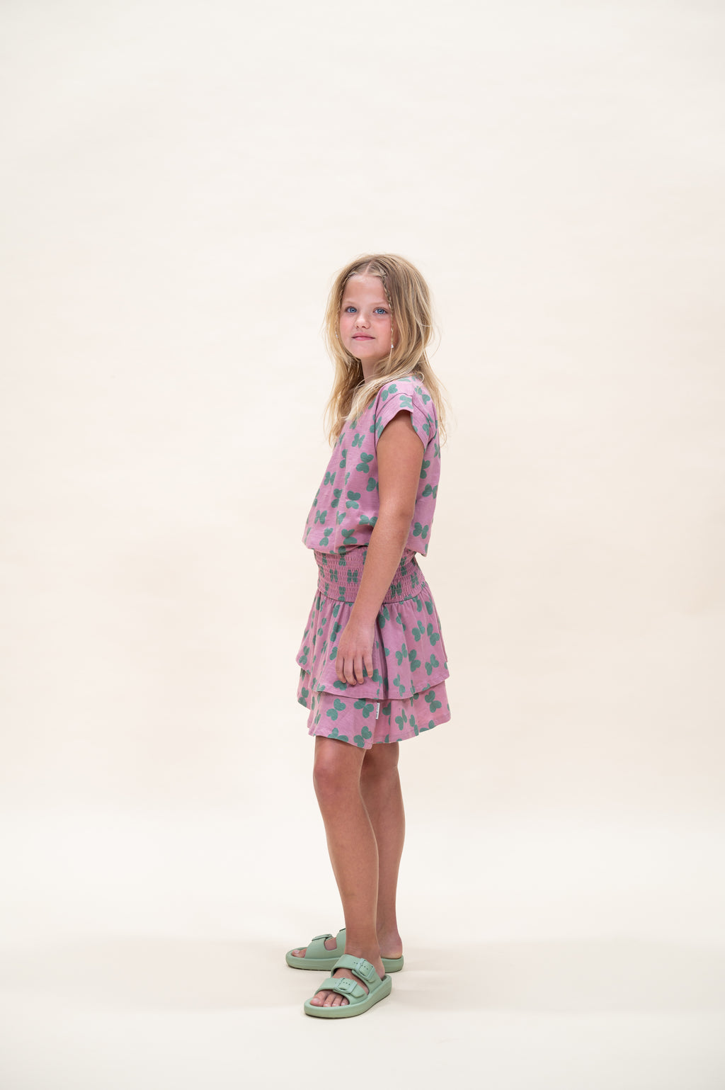 T-Shirt | Hourglas Hearts Lilas