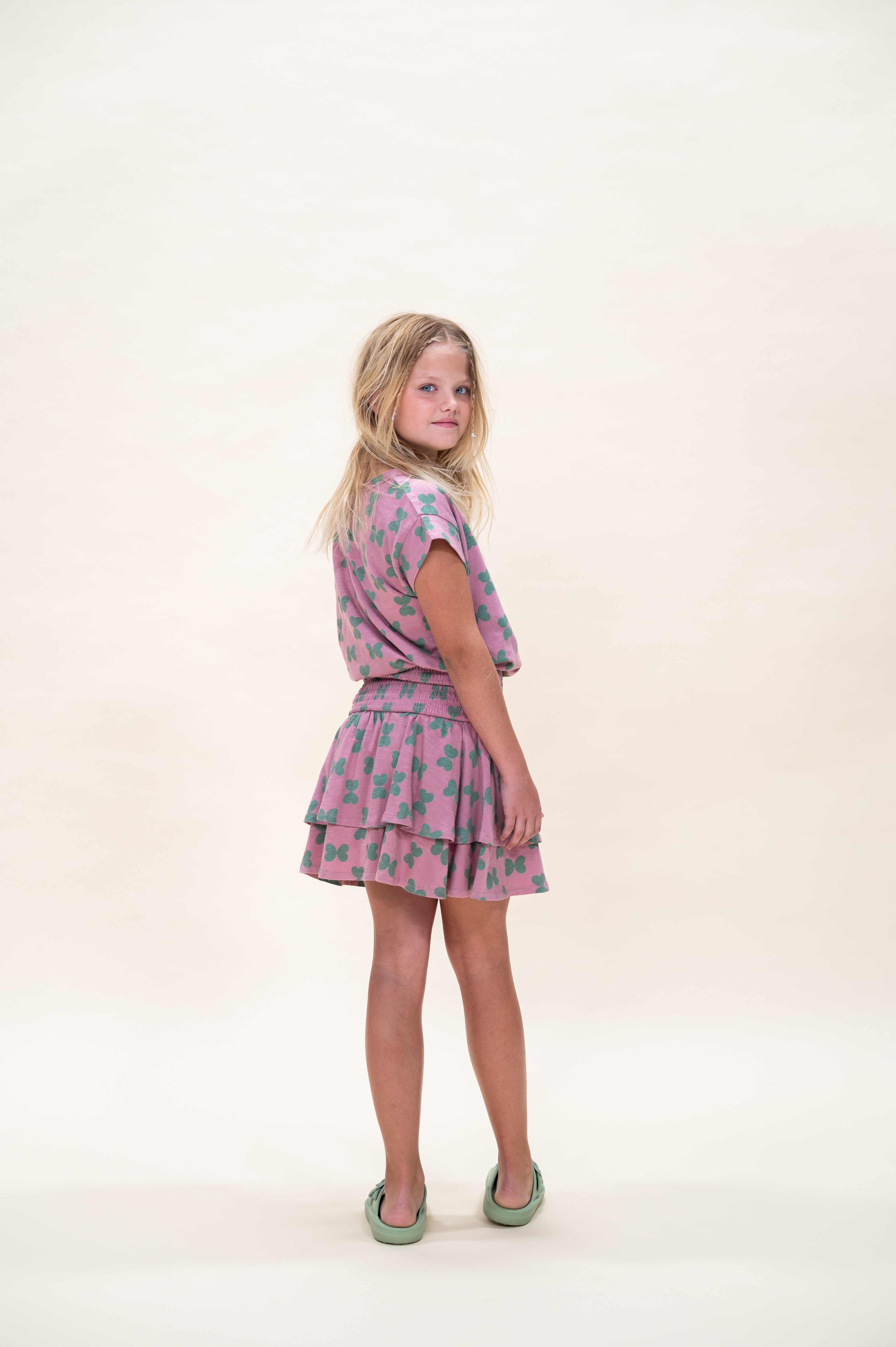 T-Shirt | Hourglas Hearts Lilas