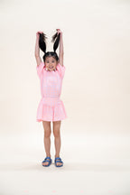 Romantic Short | Pink / Neon Orange