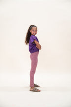 Lola Leggings | Lace Flower AOP