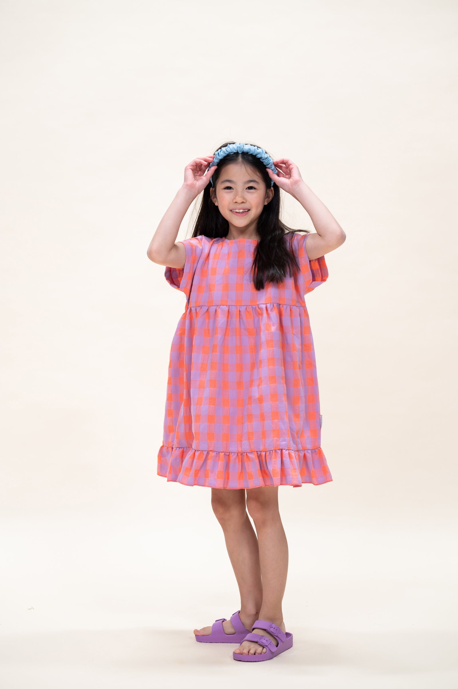 Smocked Headband | Jeans Blue