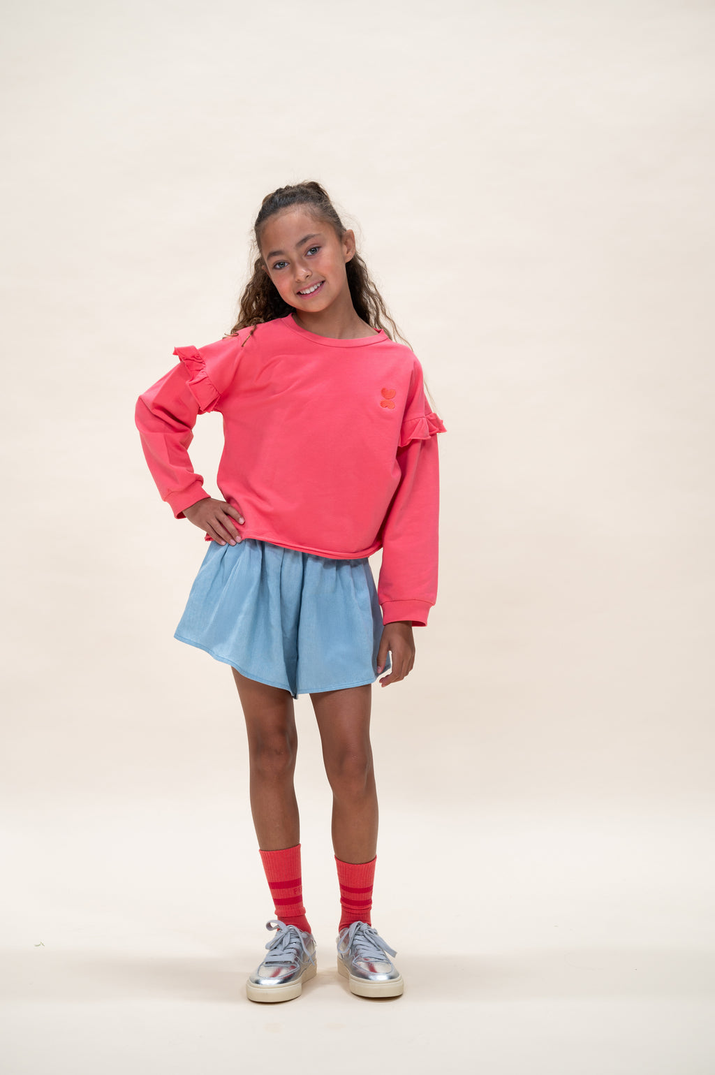 June Ruffle Sweater | Dubarry