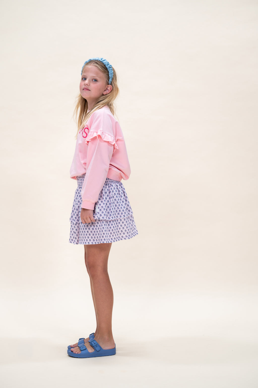 Mini Smock Skirt | Pink