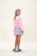 Ruffle Sweater | Crystal Rose