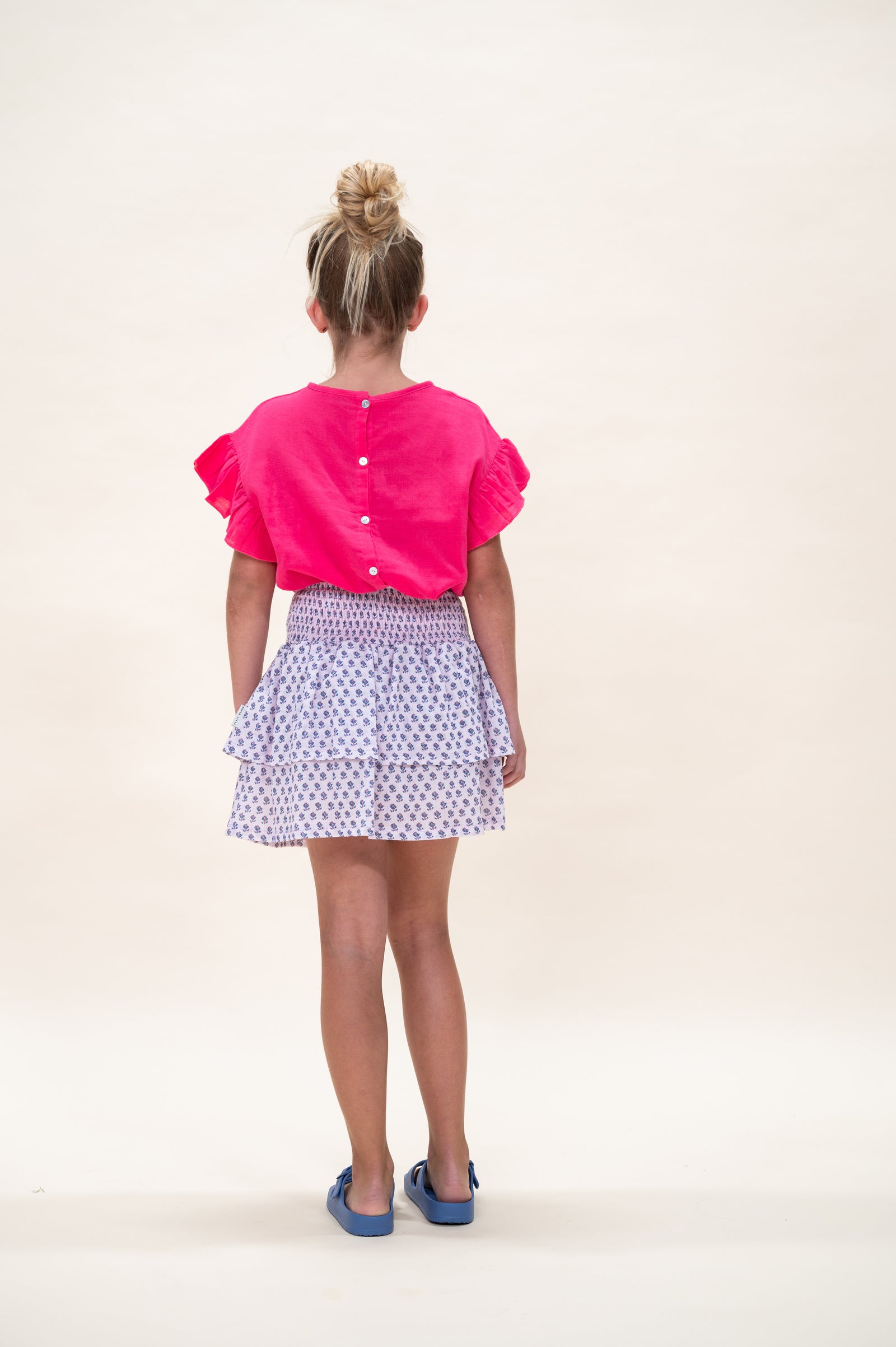 Loua Frill Blouse | Party Punch