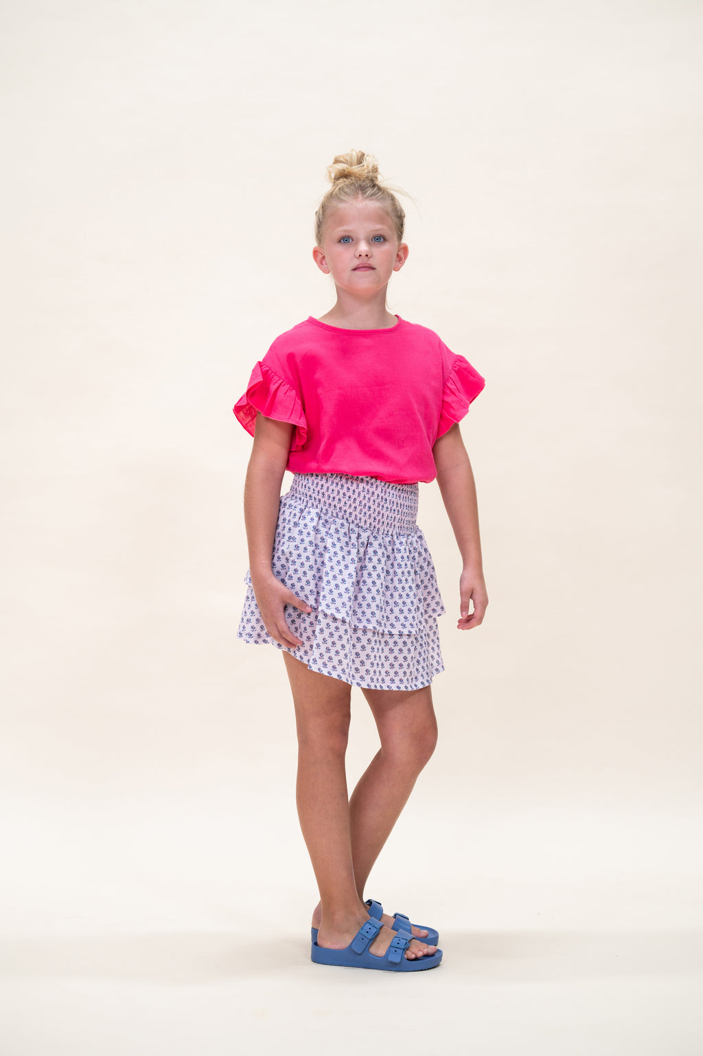 Loua Frill Blouse | Party Punch