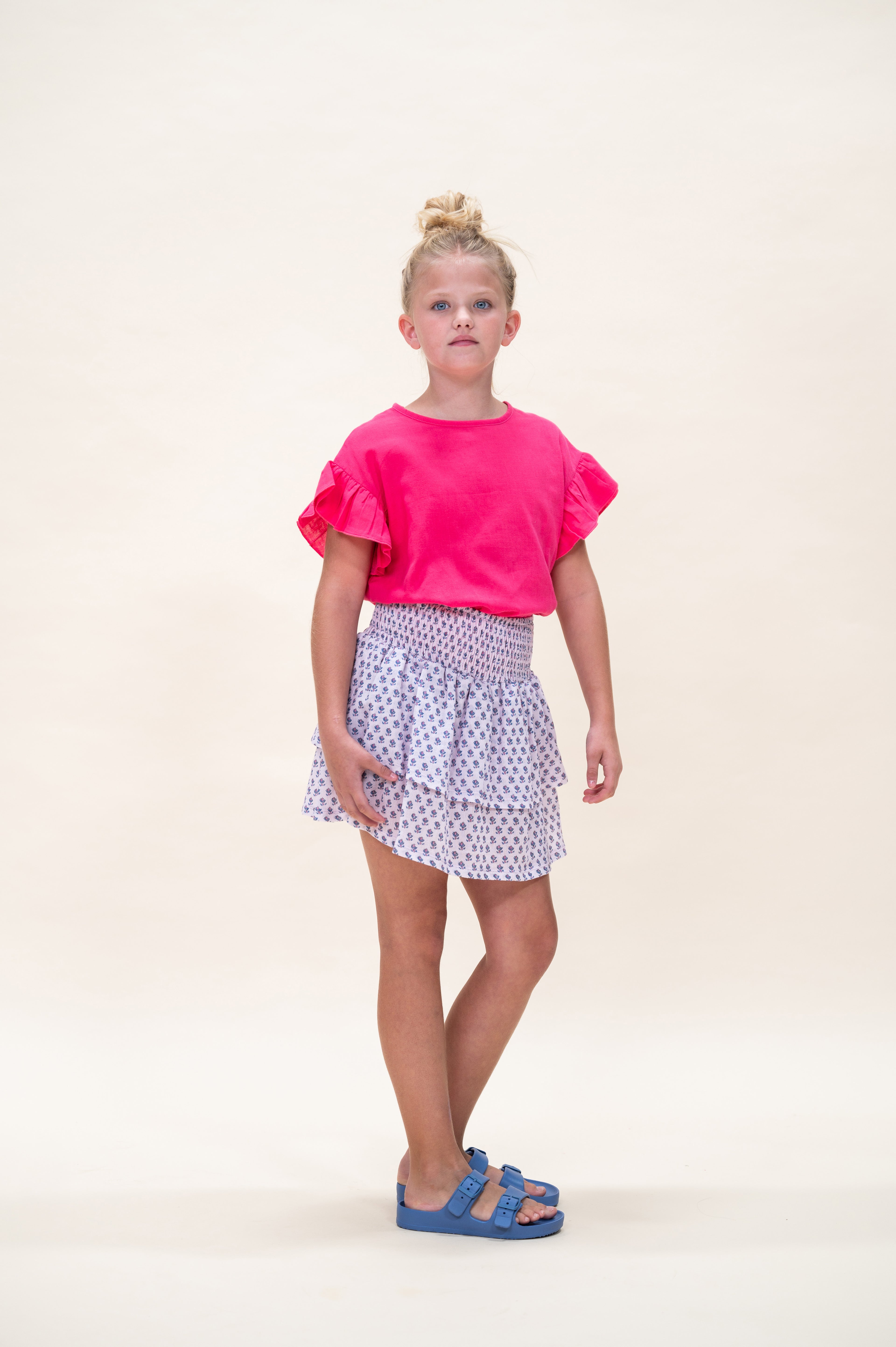 Loua Frill Blouse | Party Punch