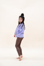 Coco Wide Blouse | Purple Rose