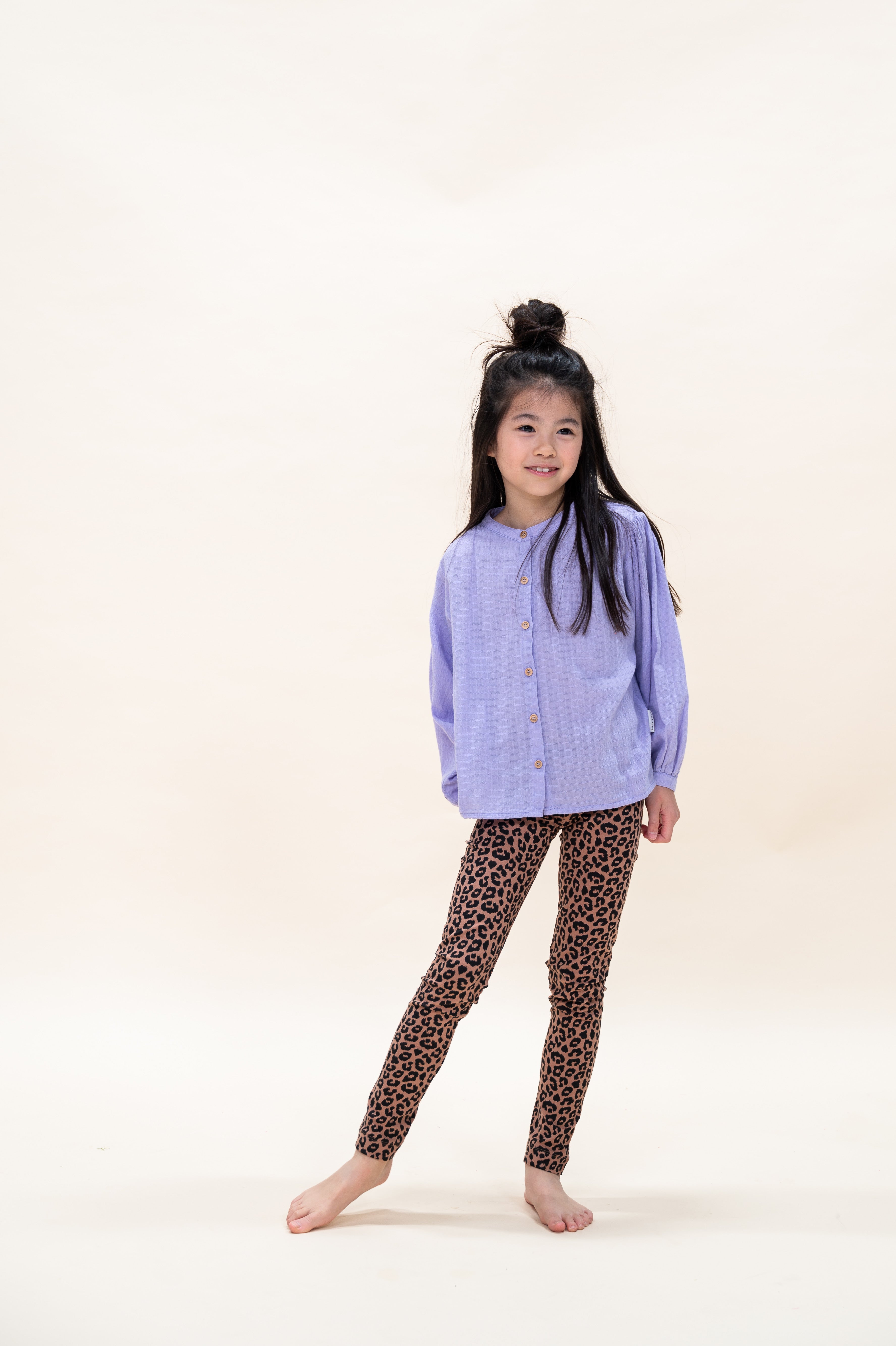 Coco Wide Blouse | Purple Rose