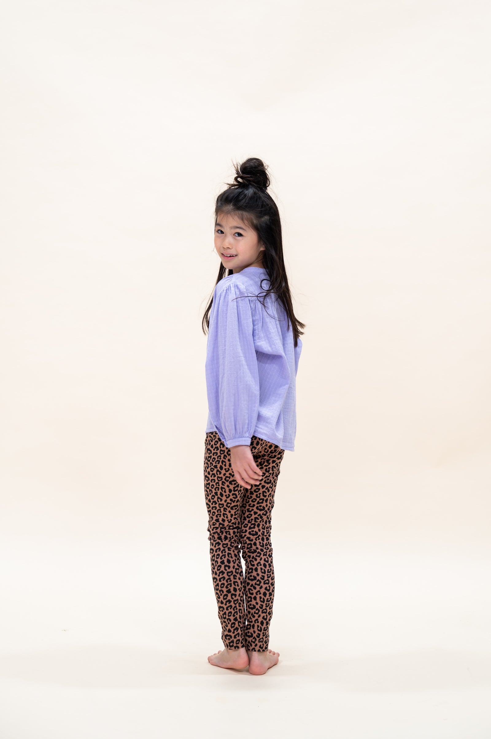 Coco Wide Blouse | Purple Rose