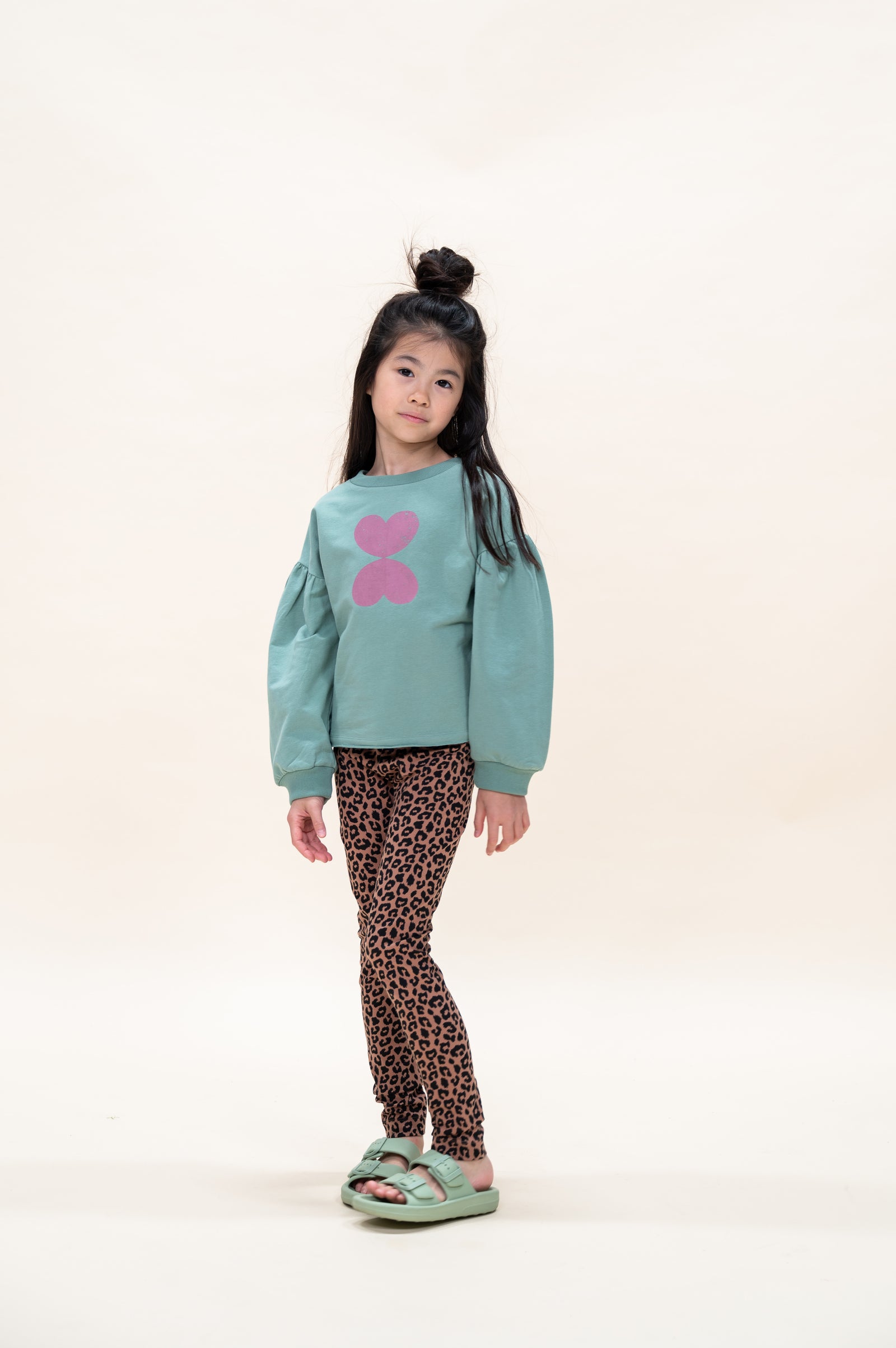 Lily Ballon Sweater | Iceberg Green