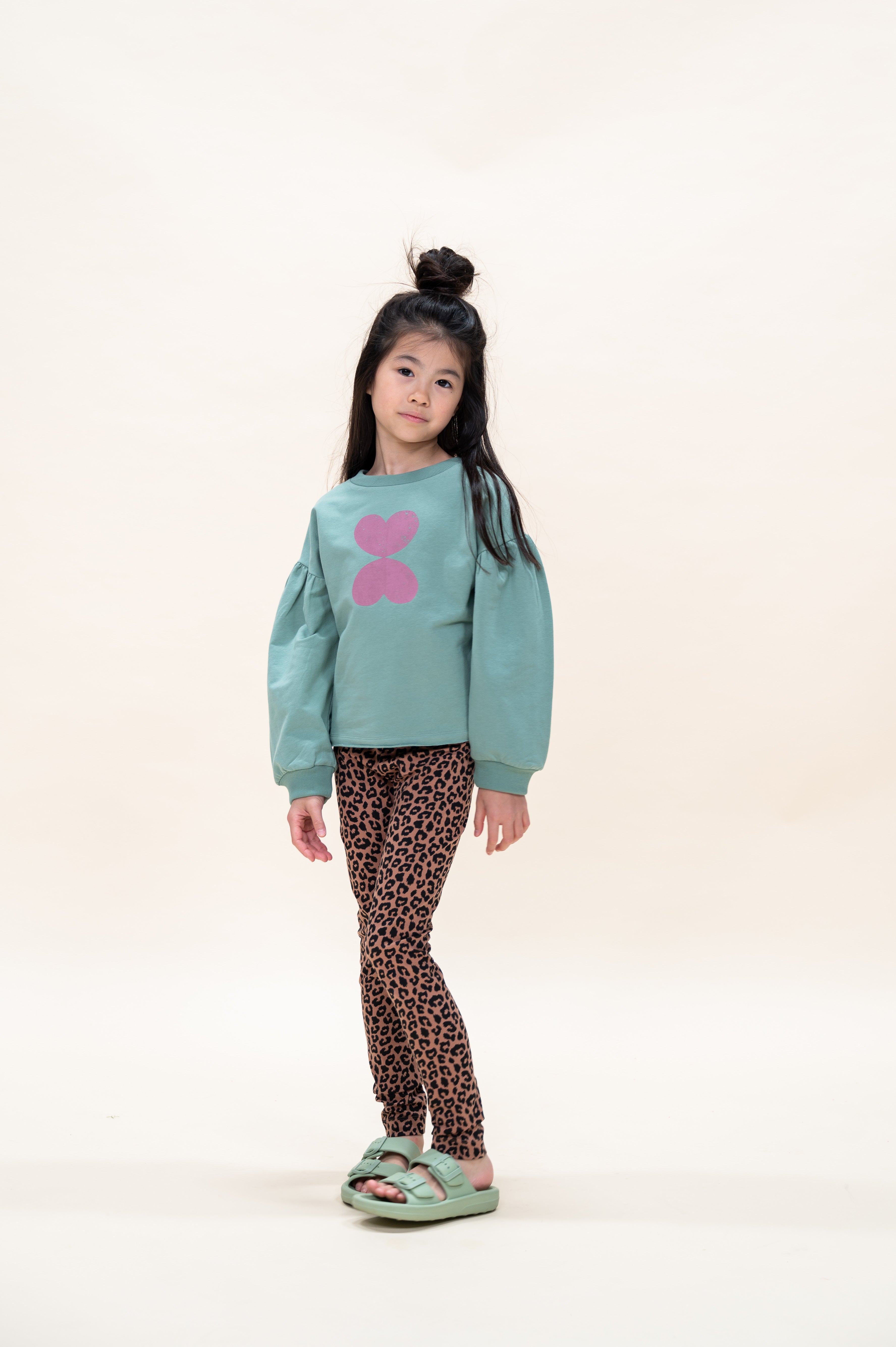 Lily Ballon Sweater | Iceberg Green