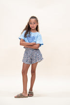 Smock Frill Short | Flowerly AOP