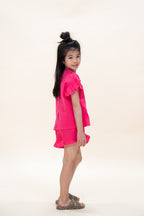 Luna Frill Short | Party Punch