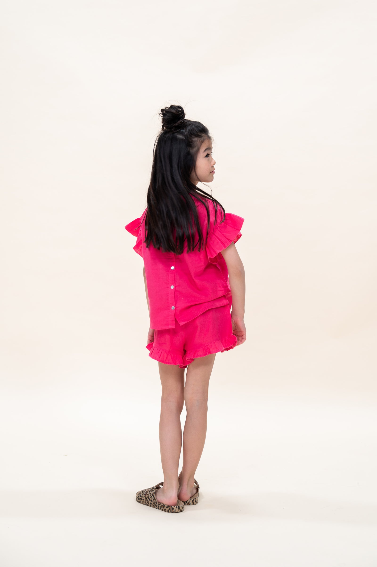 Loua Frill Blouse | Party Punch