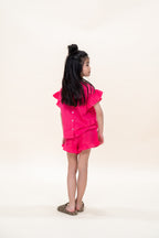 Luna Frill Short | Party Punch