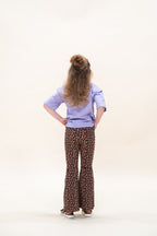 Bowie Flared Pants | Wild Leopard AOP