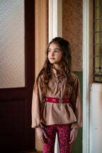 Ella Blouse | Amber Check