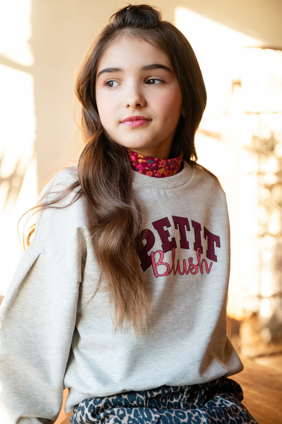 Easy Sweater Logo | Grey Melange