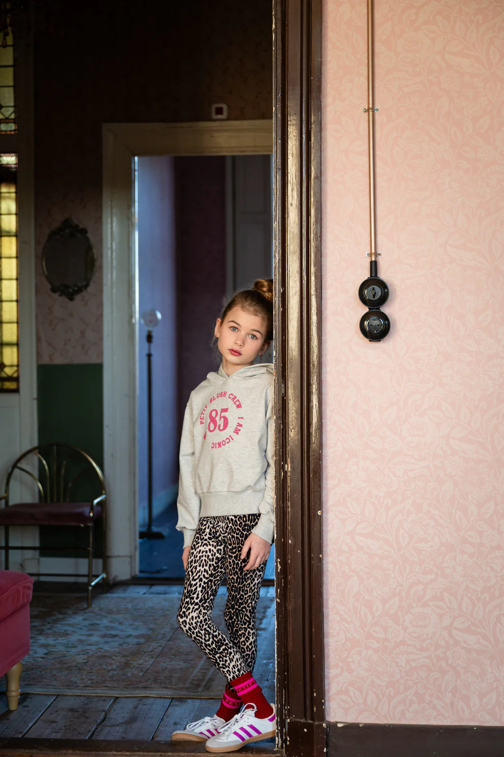 Lola Legging | Leopard AOP