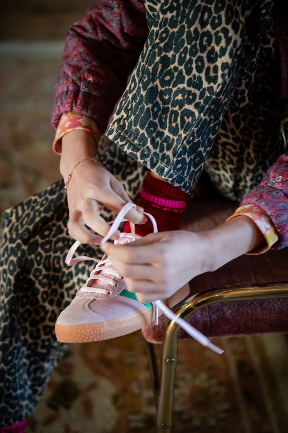 Ballon Fit Jeans | Leopard AOP