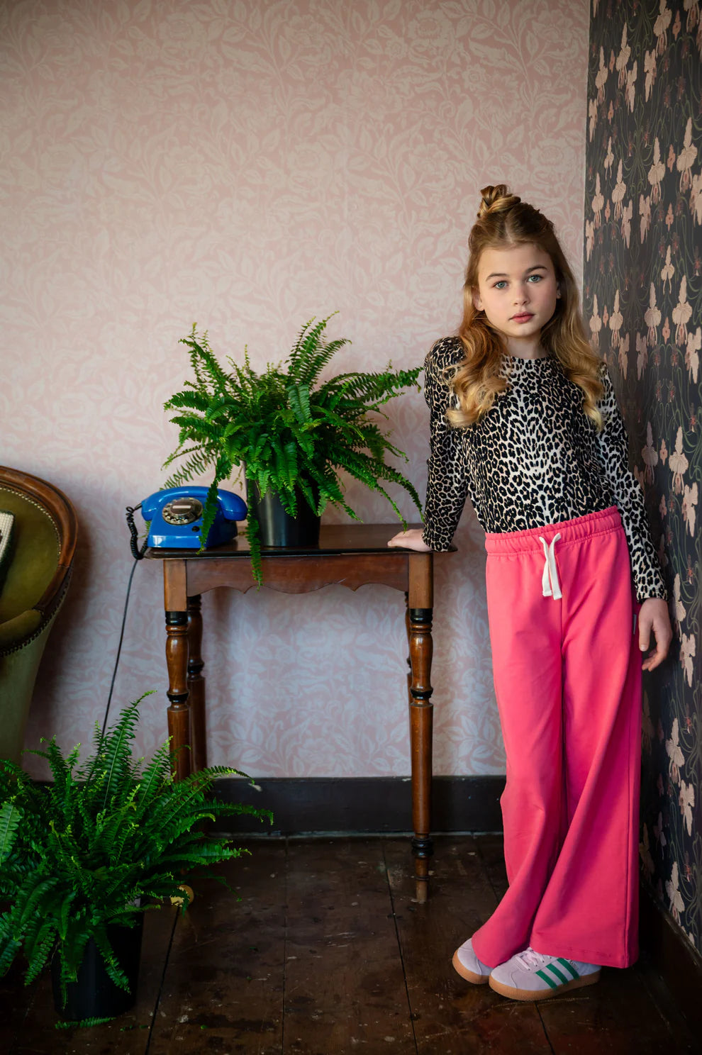 Puff Longsleeve | Leopard AOP