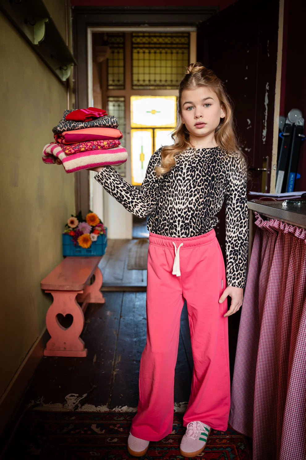 Puff Longsleeve | Leopard AOP