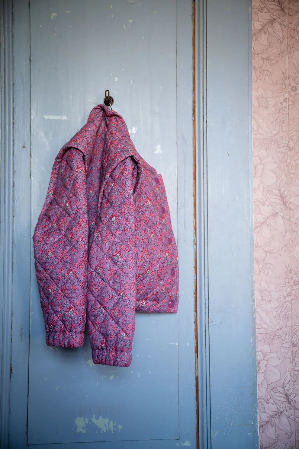 Bomber Jacket | Jaipur Flower AOP