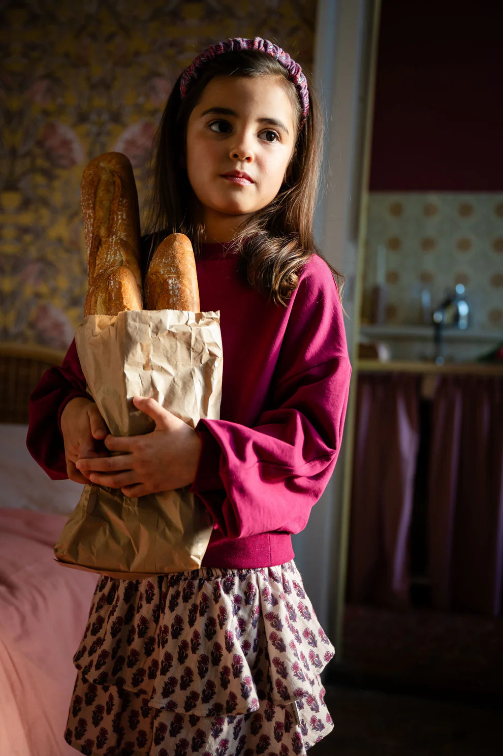 Luca Sweater | Beaujolais