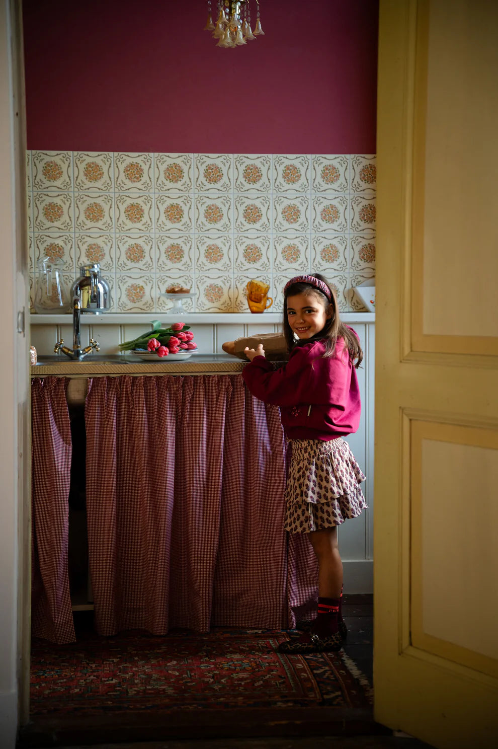 Luca Sweater | Beaujolais