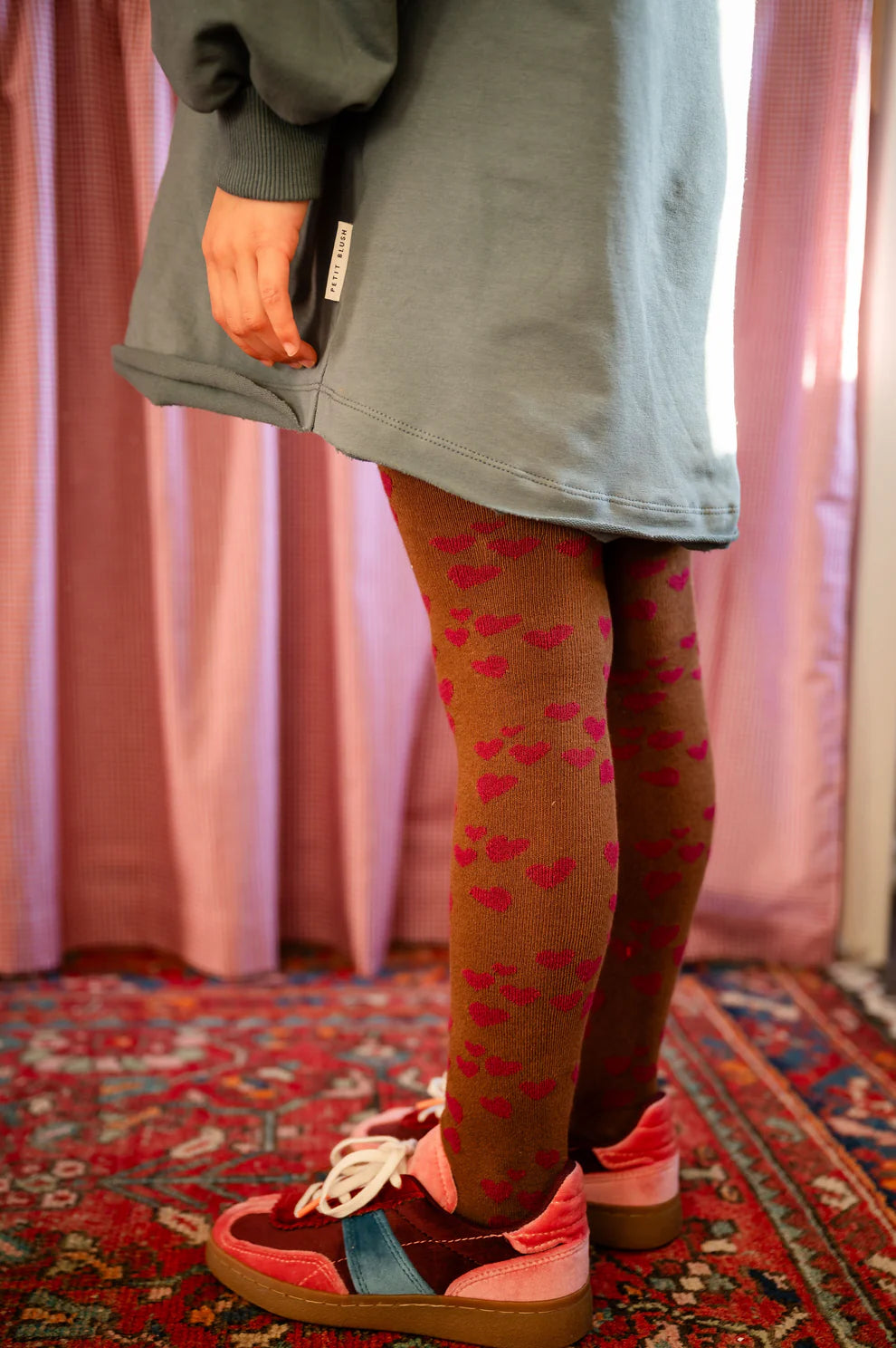 Tights Love Potion | Brown/Pink