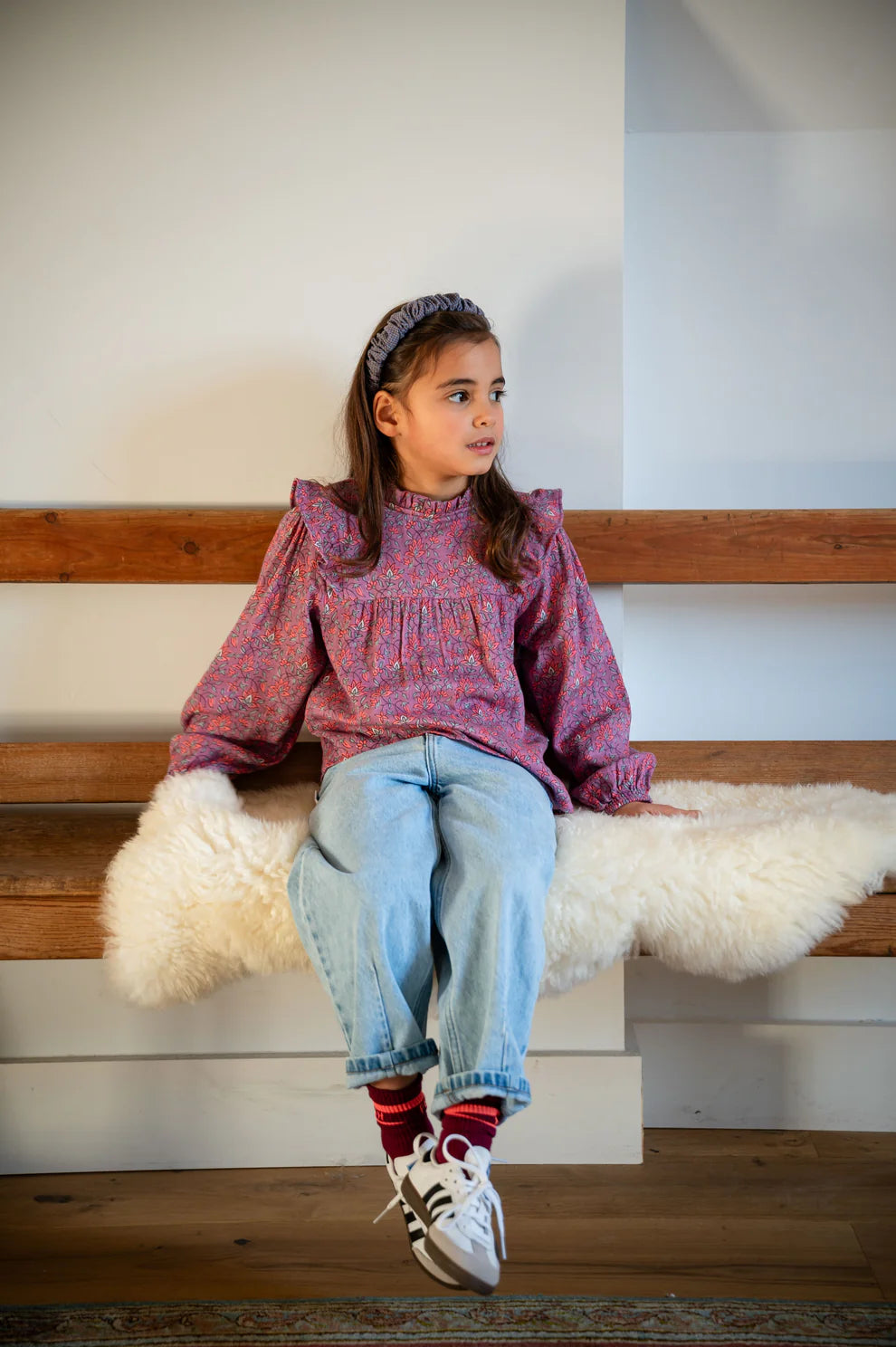 Nina Blouse | Jaipur Flower AOP