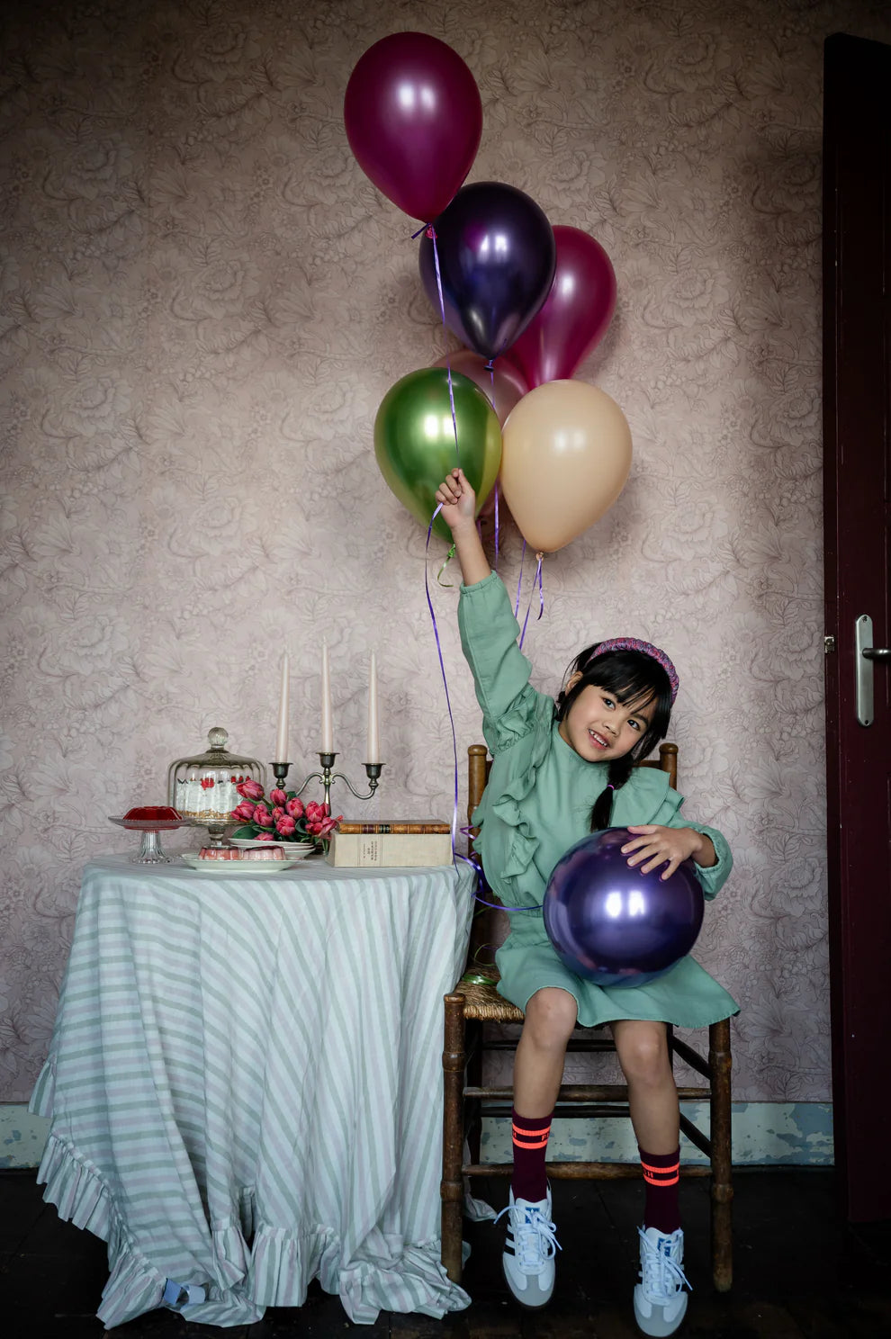 Ruffle Blouse | Iceberg Green