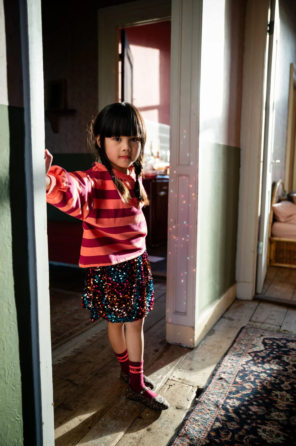 Sequins Skirt | Multi Color