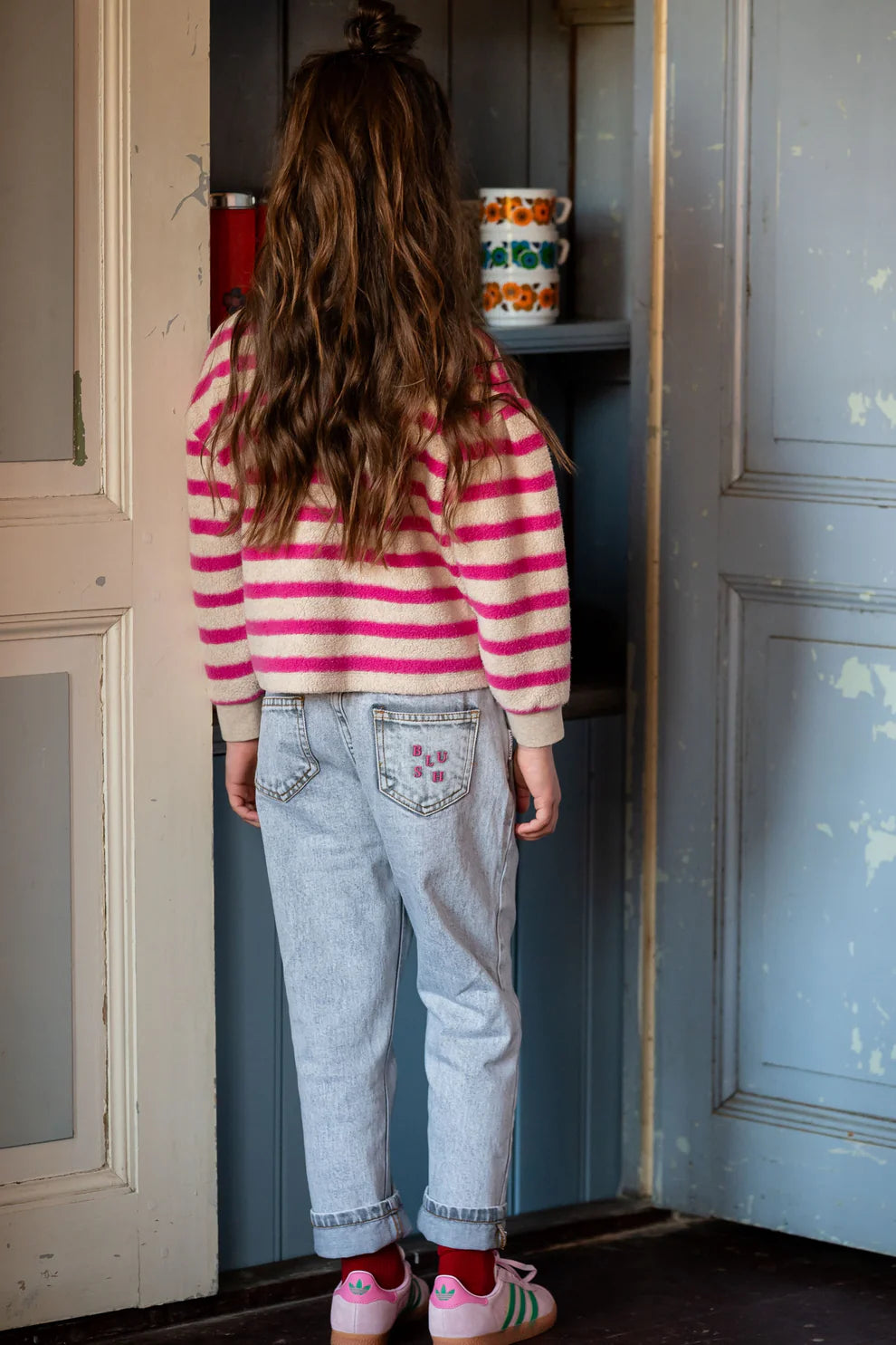 Baggy Fit Jeans | Washed Light Grey