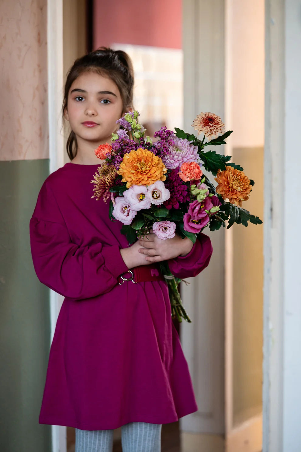 Skater Dress Blush | Beaujolais