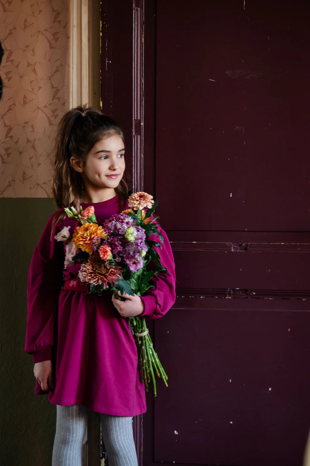 Skater Dress Blush | Beaujolais