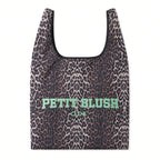 Petit Blush Grocery Bag - Leopard
