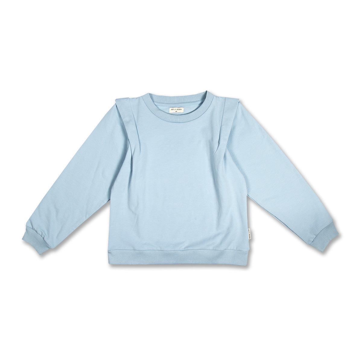 Shoulder Detail Sweater  | Clear Sky