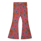 Bowie Flared Pants  | Viola Flower AOP