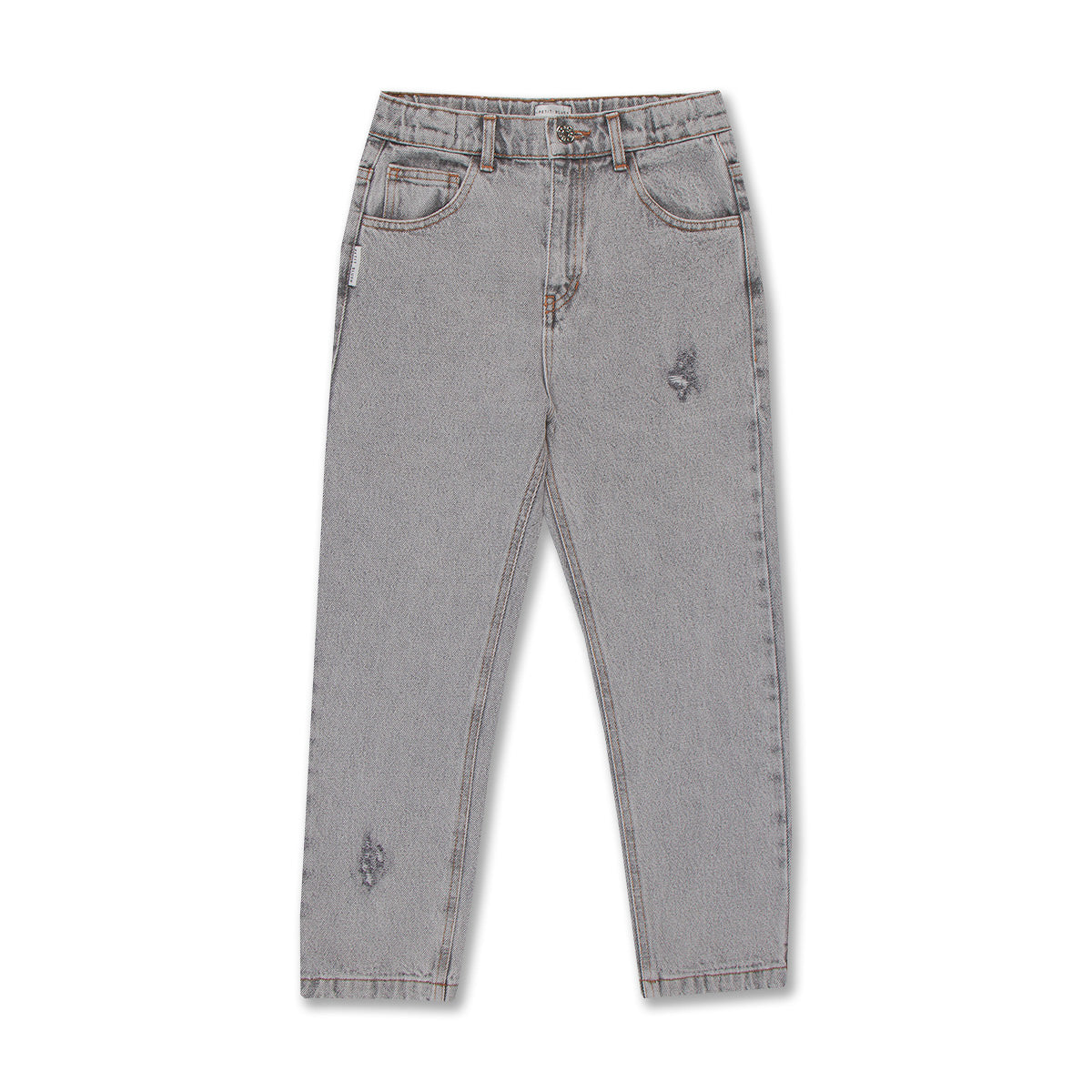 Baggy Fit Jeans | Washed Light Grey