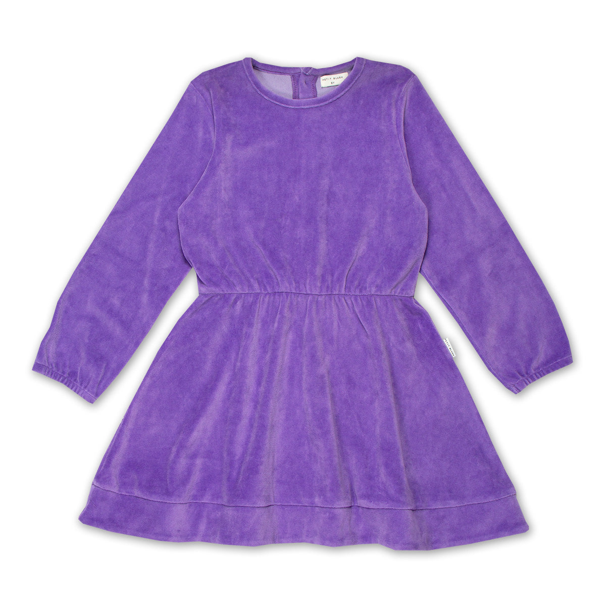 Swing Dress Velour  | Paisley Purple