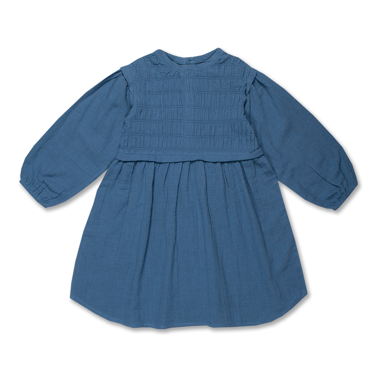 Smocking Dress  | Coronet Blue