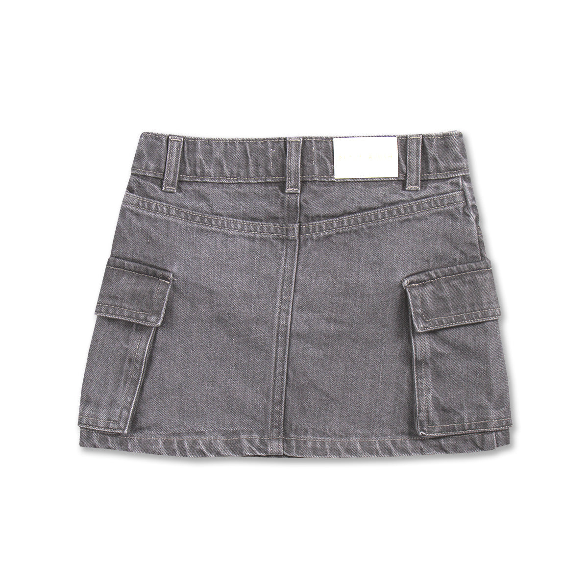 Cargo Skirt | Washed Grey