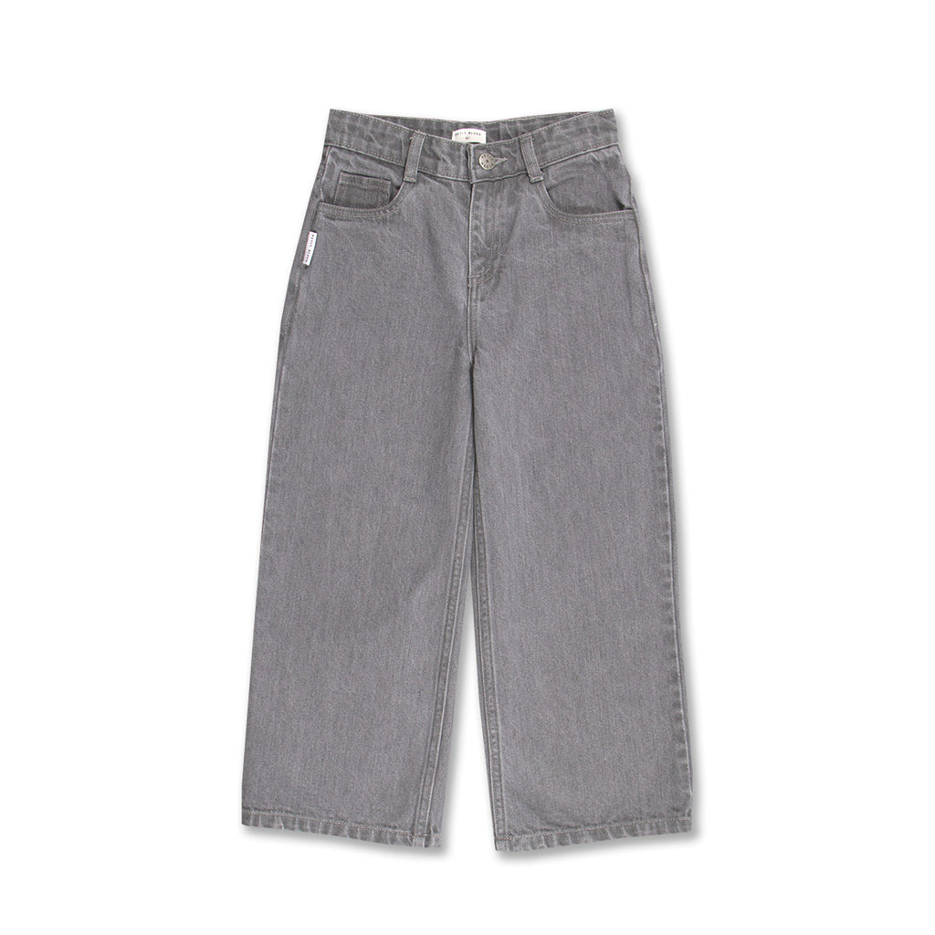Wide Leg Jeans | Washed Grey
