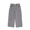 Wide Leg Jeans | Washed Grey