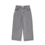 Jeans mit weitem Bein | Verwaschenes Grau