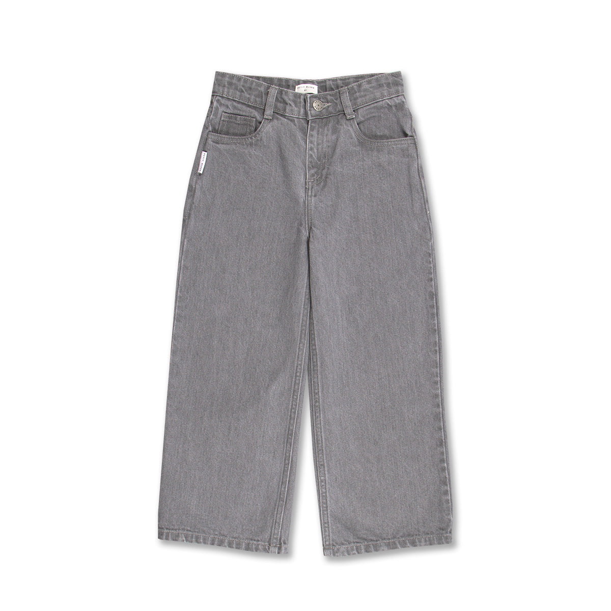 Wide Leg Jeans | Washed Grey